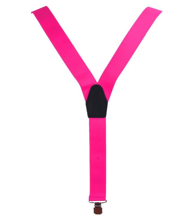 Bretel neon roze