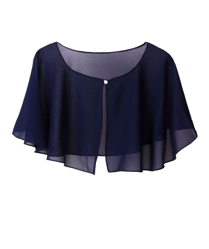 Celine stola in donkerblauw