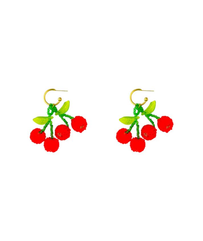 Cherry oorringen 