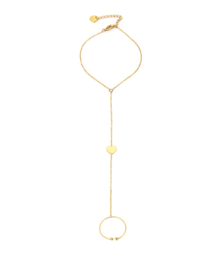 Daisy handketting- Stainless Steel