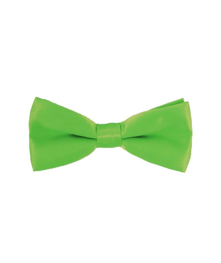 Lime groene taft vlinderstrik