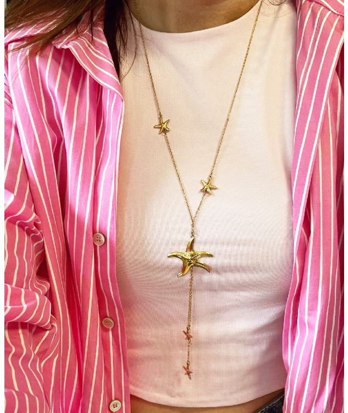 Y-ketting met zeesterren