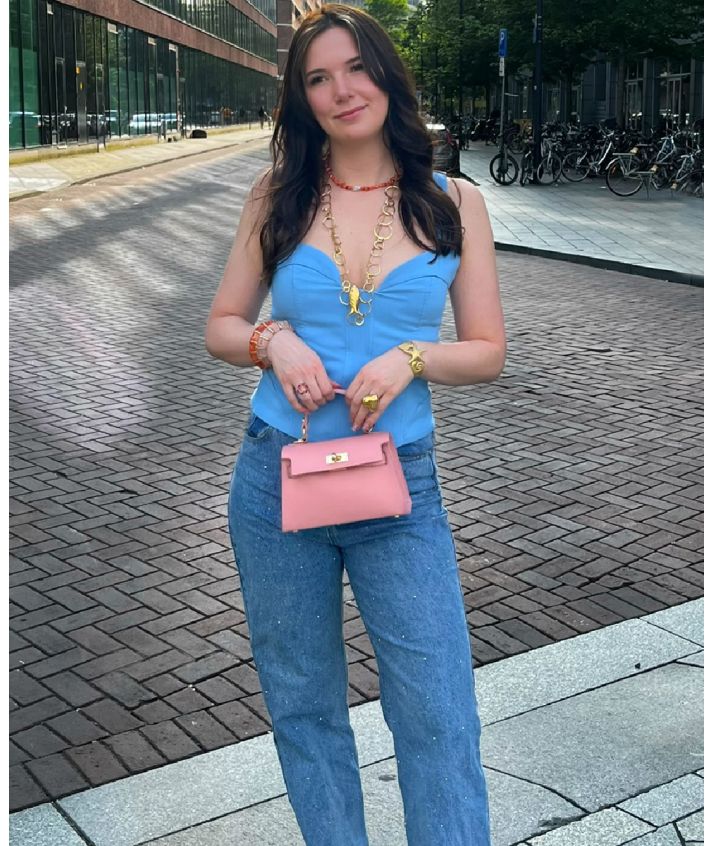 Livia lederen handtas