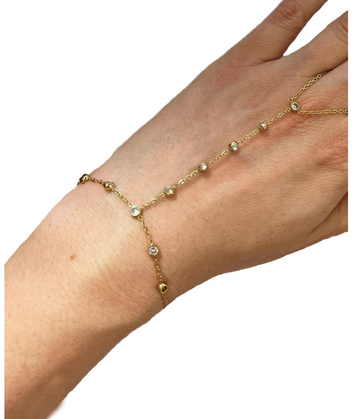 Jasmijn handketting- Stainless Steel
