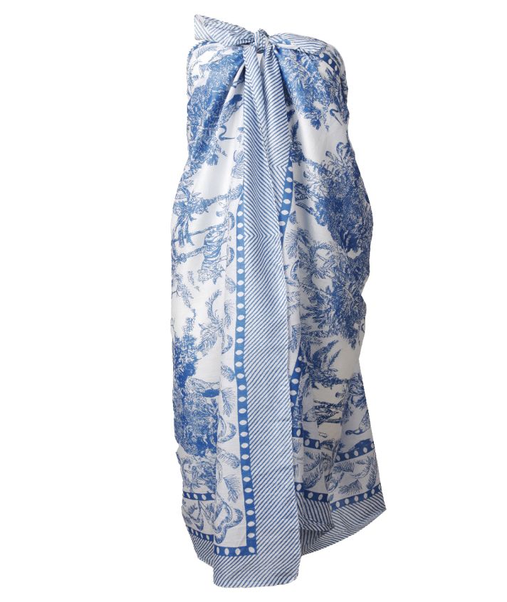 Lois sarong met tropisch thema