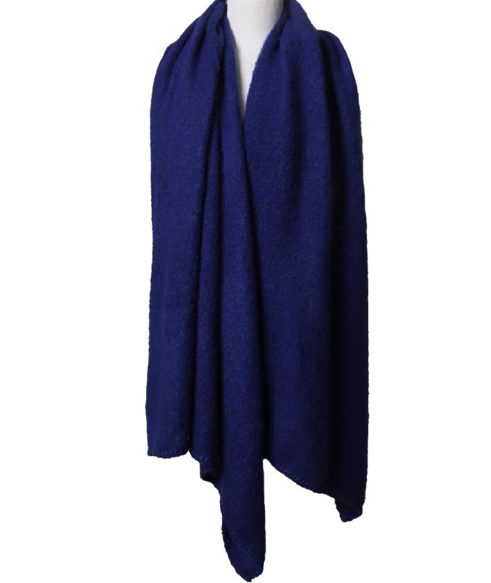 Wol-blend omslagdoek/sjaal 