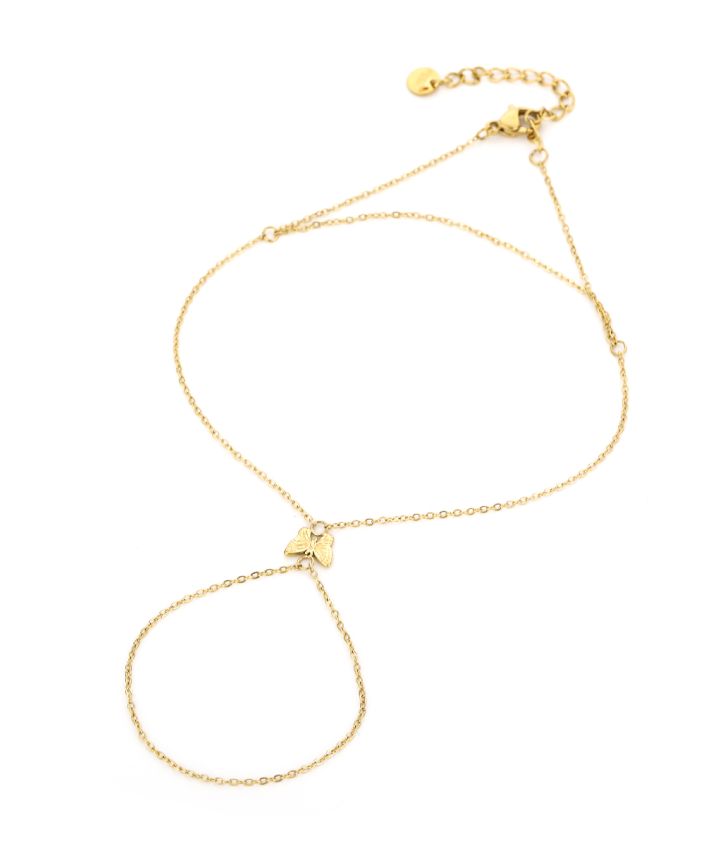 Lily handketting- Stainless Steel