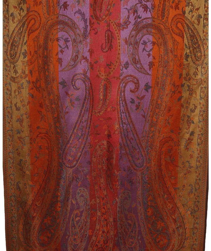 Kleurrijke zijde pashmina sjaal
