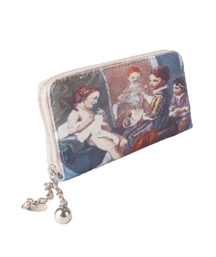 Portemonnee met klassieke romantische print