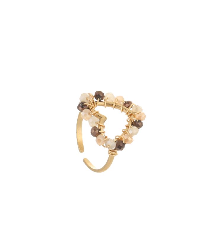 Ring met kralen 