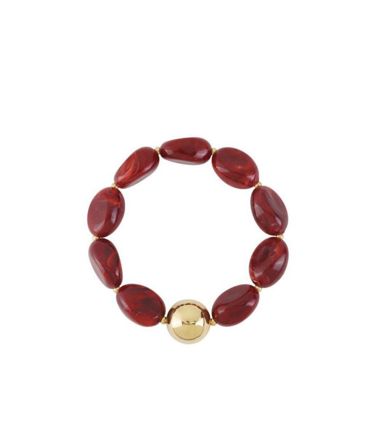 Armband met natuurstenen look
