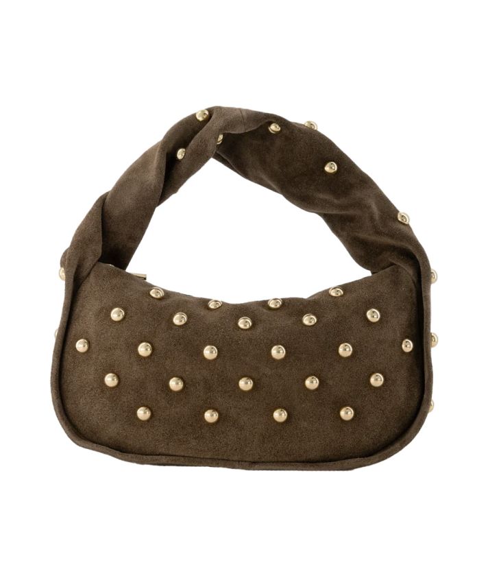 Emily suède Handtas met studs