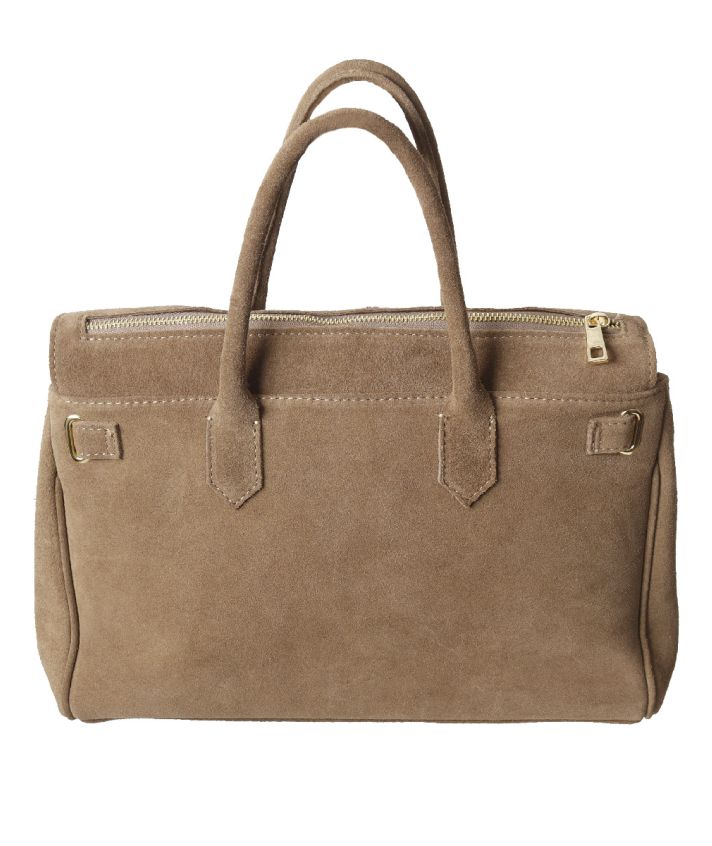 Jessa suède handtas XL