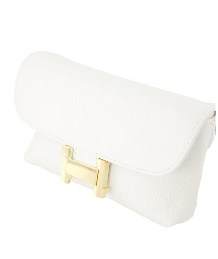 Helene lederen clutch