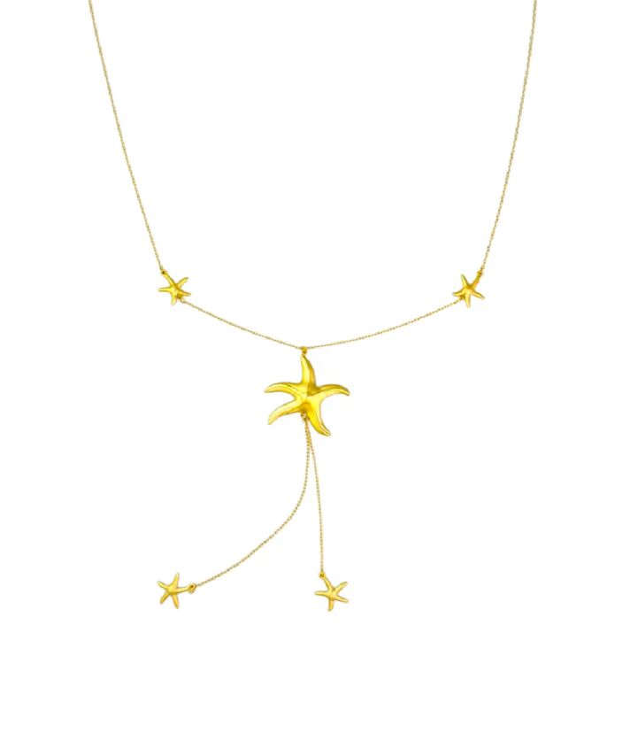 Y-ketting met zeesterren