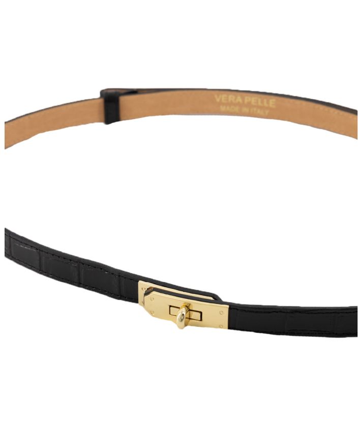 Luna croco riem 
