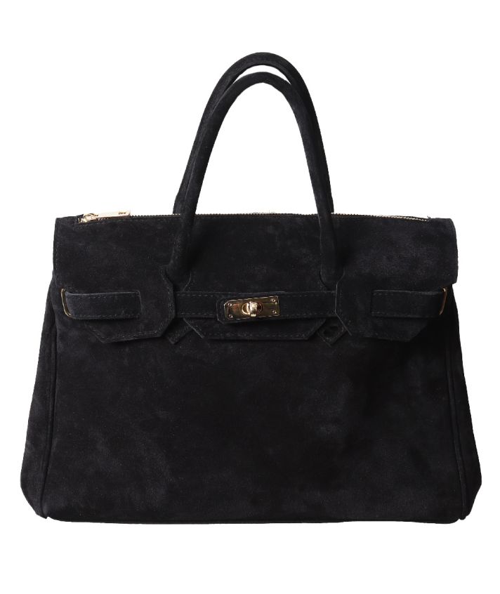 Jessa suède handtas XL