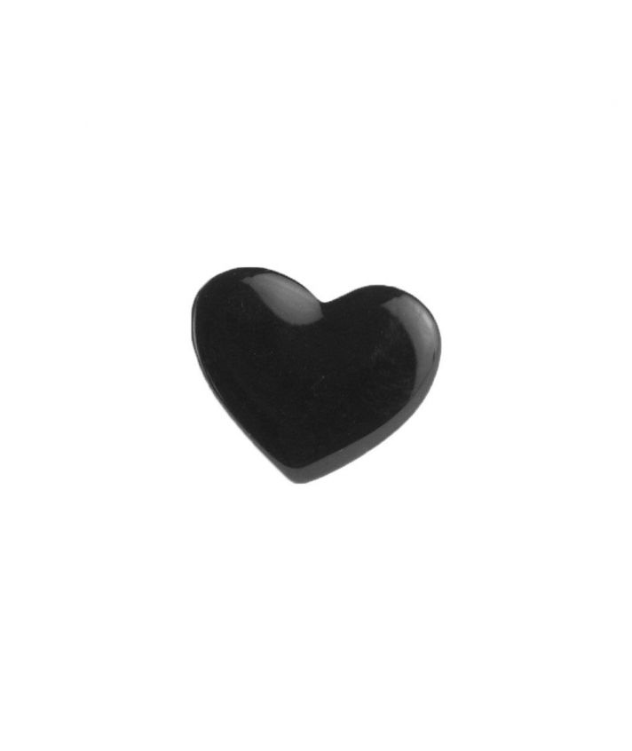 Black heart ring