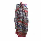 Kleurrijke sarong met aztec print