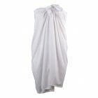 Effen rekbare witte sarong