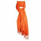 Oranje pashmina sjaal