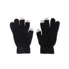 Zwarte iGloves Touchscreen handschoenen met Etip vingertoppen
