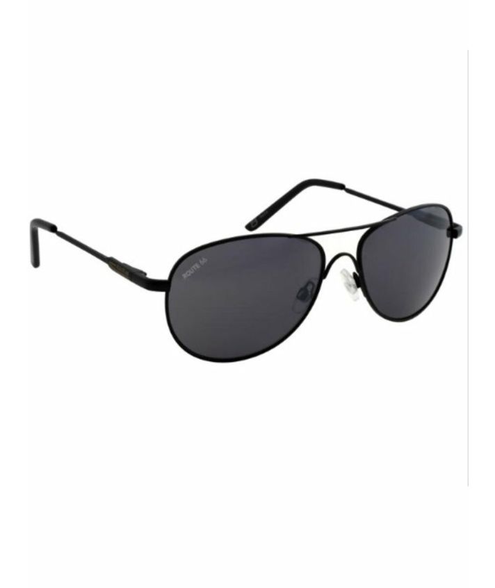 Route66 black zonnebril pilotenmodel