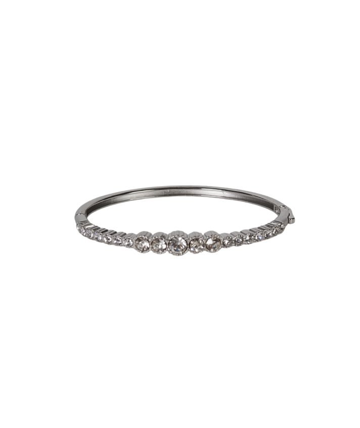 Bangle armband met strass steentjes