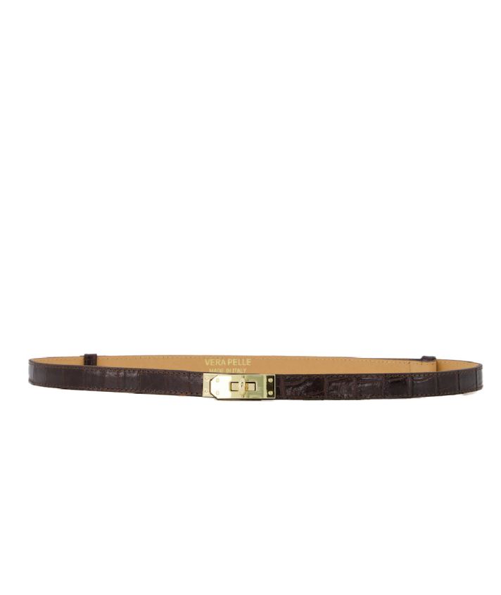 Luna croco riem 