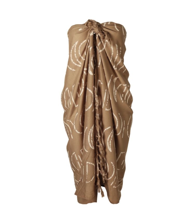 Bodhi sarong met ornament print