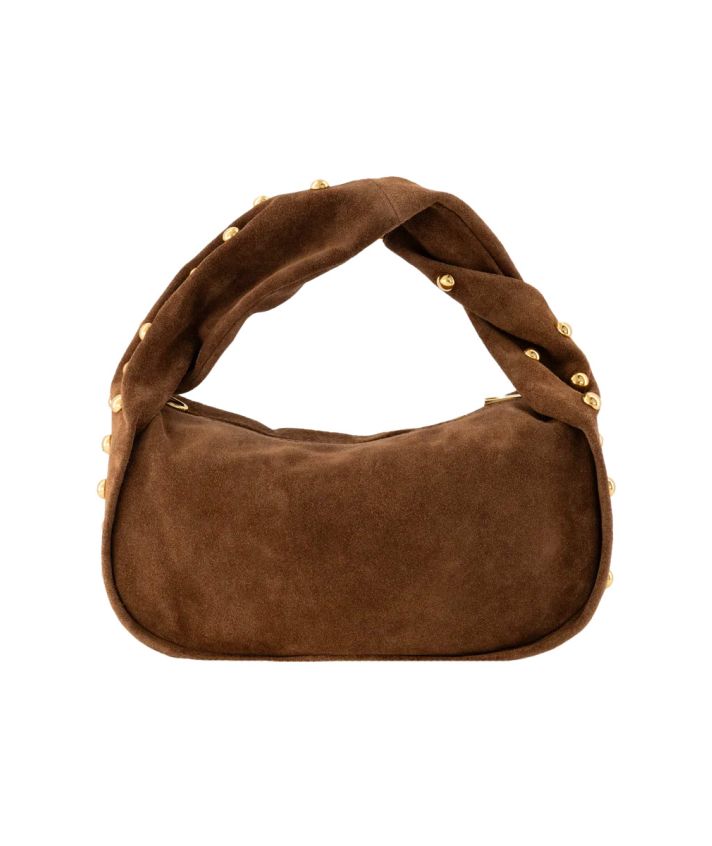 Emily suède Handtas met studs