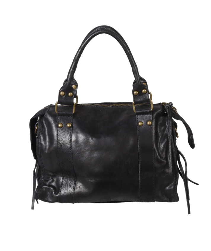 Large lederen city bag