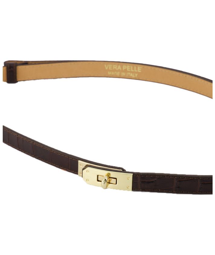 Luna croco riem 