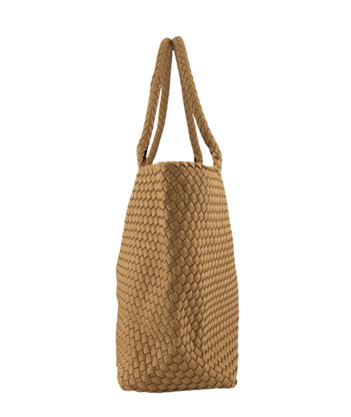 Georgie neopreen handtas in camel