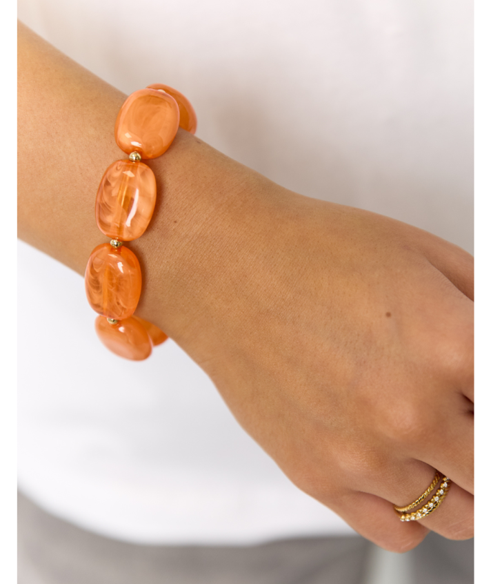 Hanna armband in oranje