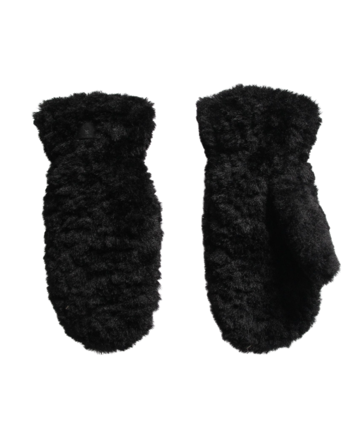 Teddy handschoenen in zwart