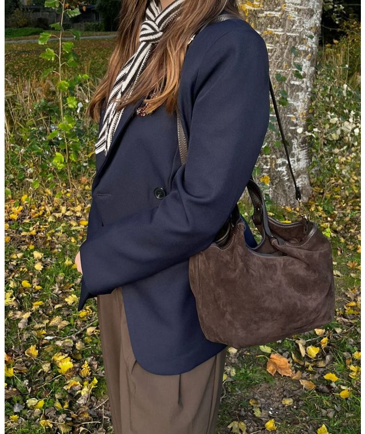 Jacky suède handtas 