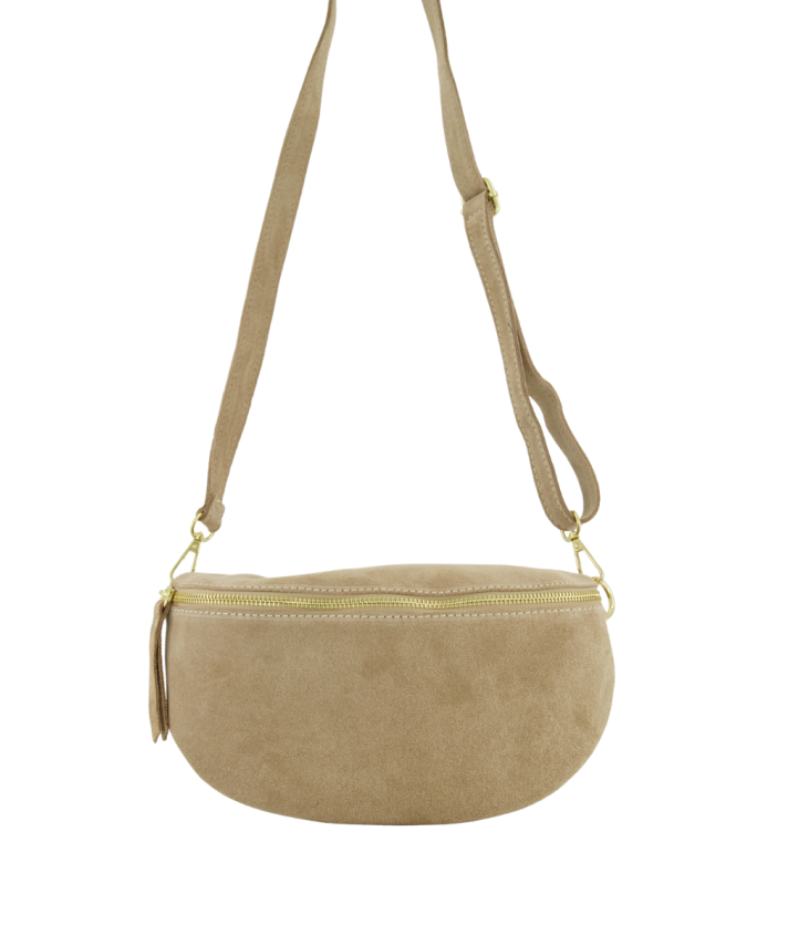 Juna suède heuptas in beige