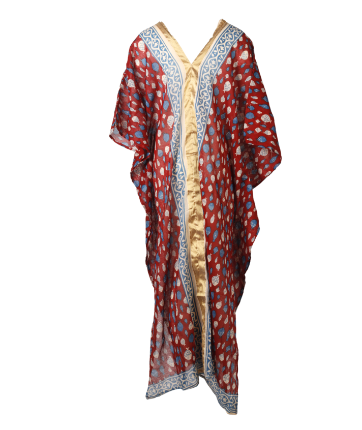 Lange katoenen 'Anna' kaftan 