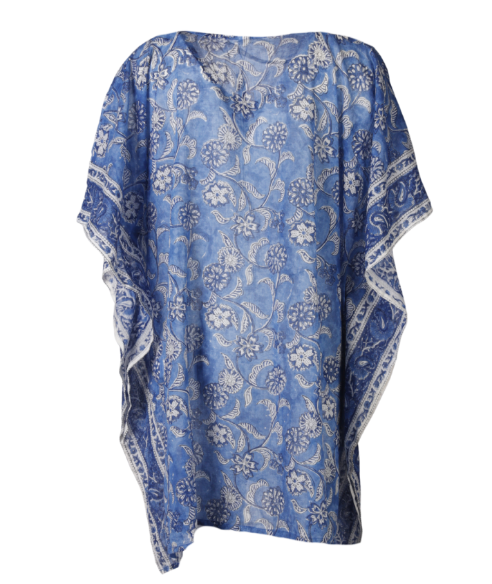 Kaftan met bloemenprint