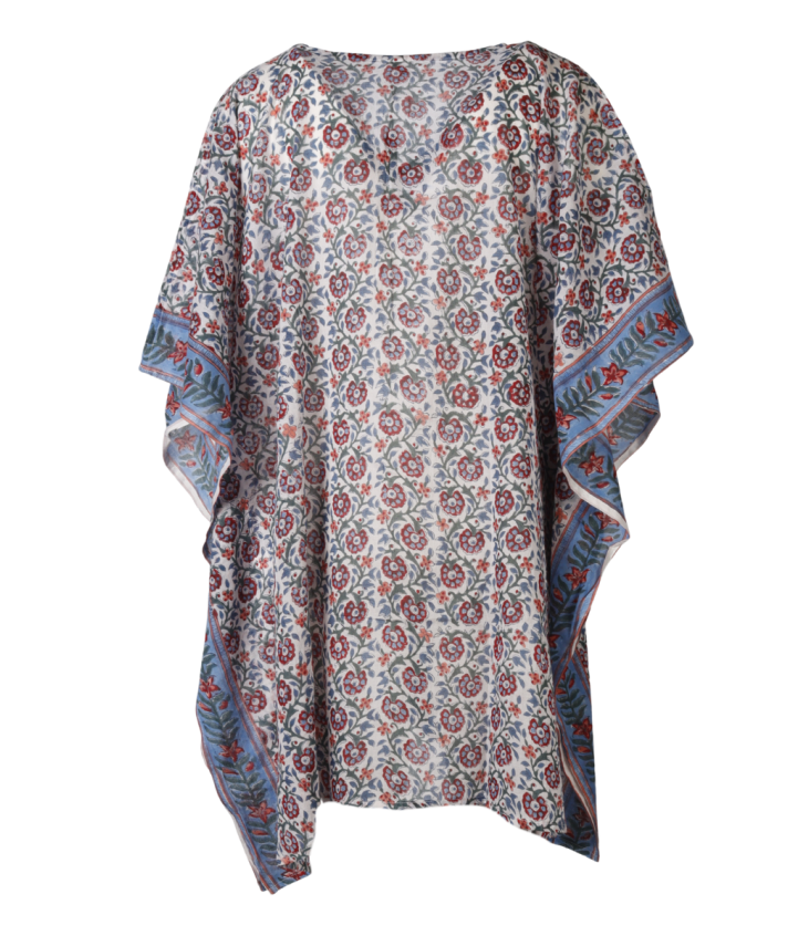 Luchtige bloemen kaftan