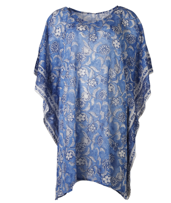 Kaftan met bloemenprint