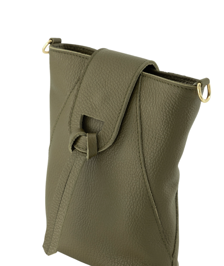 Kendra leren crossbody tas