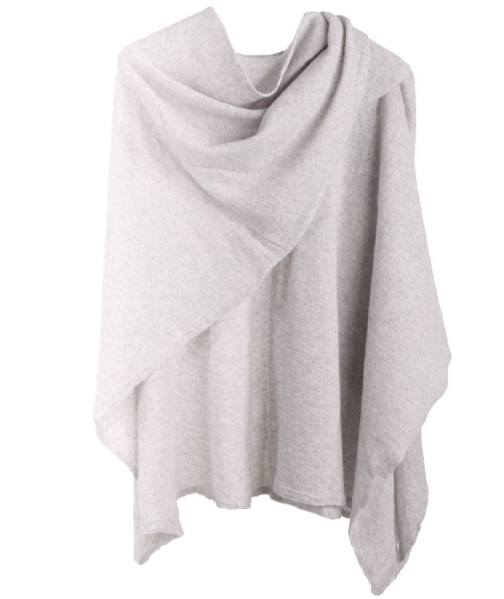 Omslagdoek van 100% kasjmier