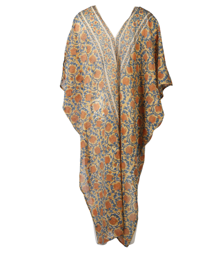 Kaftan met bloemenprint