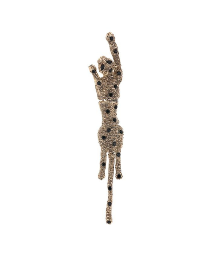 Grote luipaard broche