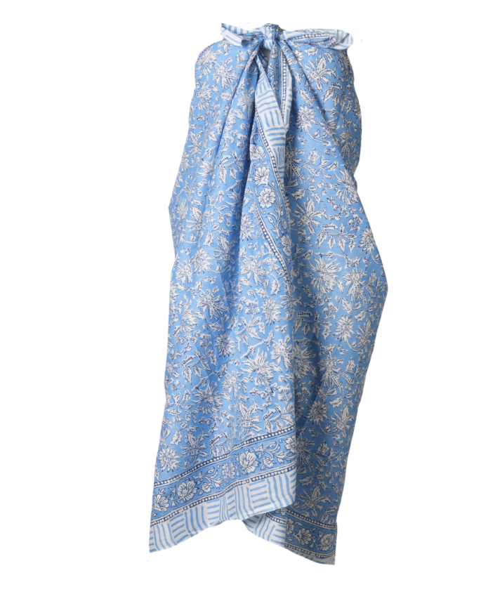 Jazz sarong in blauw