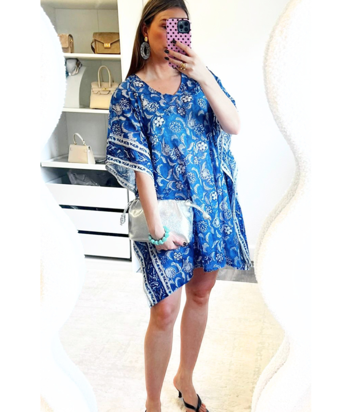 Kaftan met bloemenprint