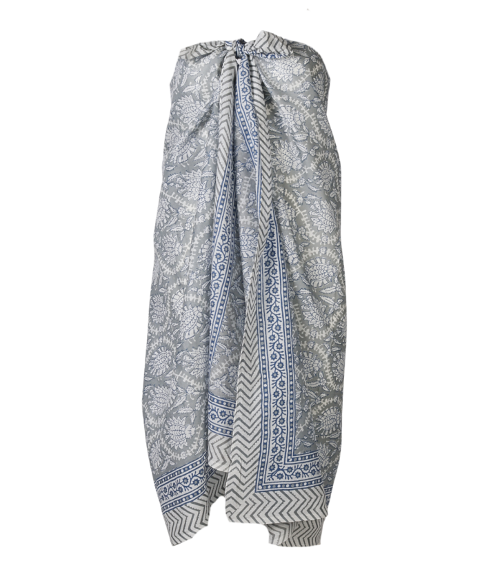 Cheryl sarong in lichtgrijs