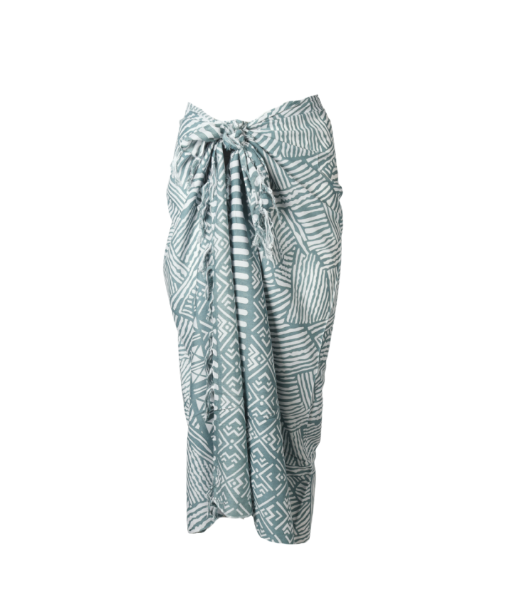 Sarong met bohemian print